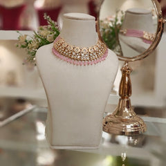 Indali Polki Neckline Set