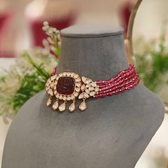 Diya Choker Set