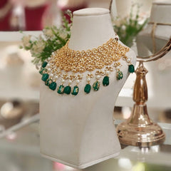 Garvita Polki Neckline Set