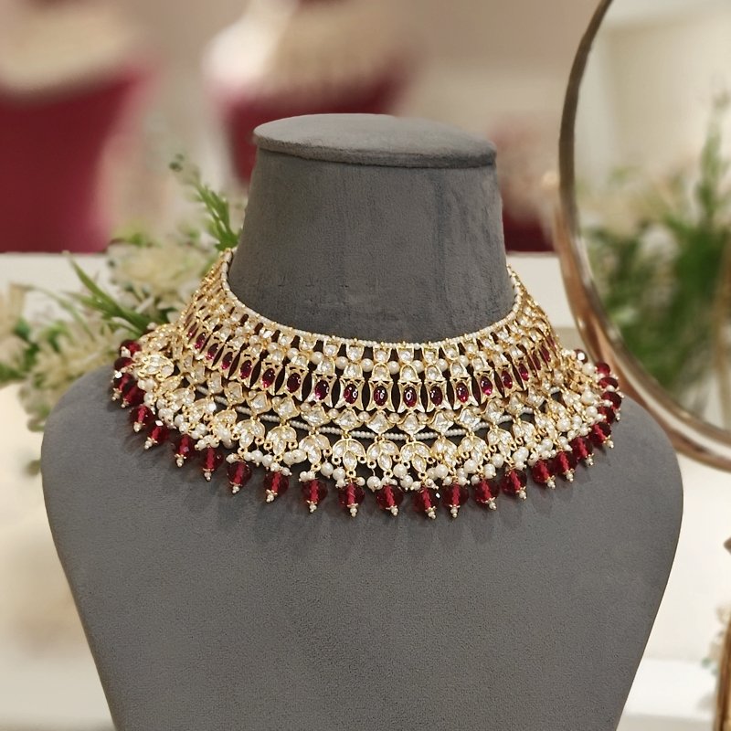 Ekisha Polki Choker Set