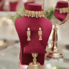 Veena Polki Choker Set