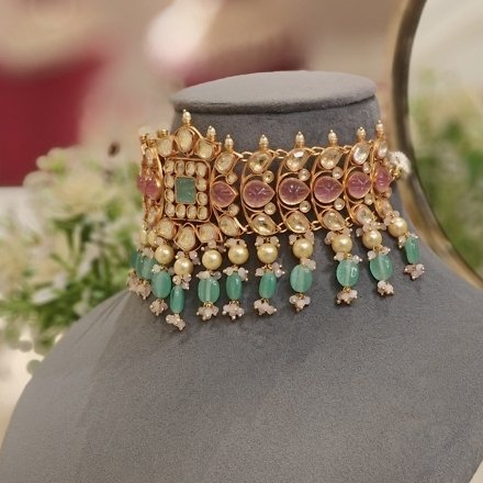 Poorvi Polki Choker Set