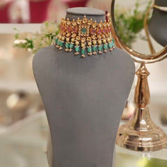 Poorvi Polki Choker Set