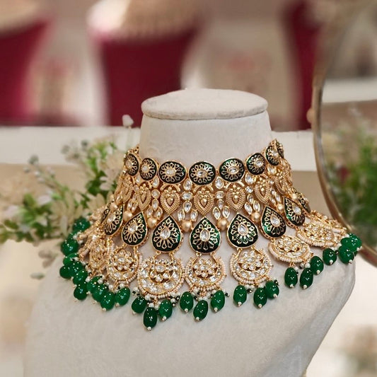 Lipikia Polki Choker Set