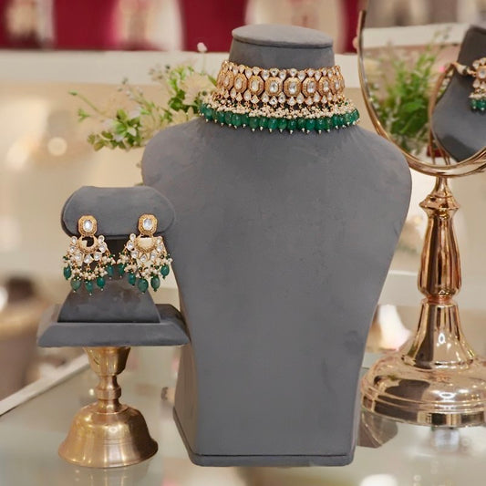 Nikita Polki Choker Set