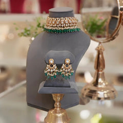 Nikita Polki Choker Set