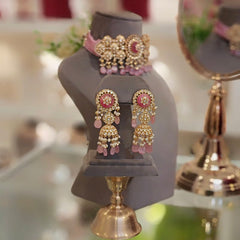 Neelima Polki Choker Set