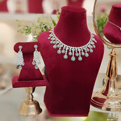 Emma Mint Green neckline set