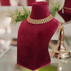Ganga Polki Neckline Set
