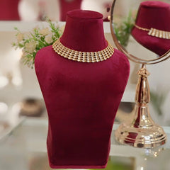 Ganga Polki Neckline Set