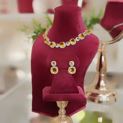 Riva Champagne neckline set