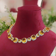 Riva Champagne neckline set