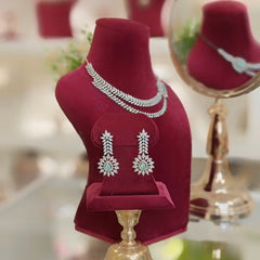 Maria Mint Neckline set