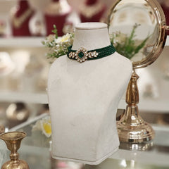 Arunimaa green Choker Set