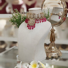 Beela polki choker set