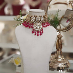 Beela polki choker set