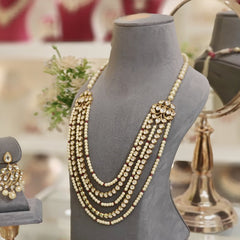 Cavery kundan long set