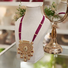 Ganesha long polki set