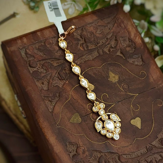 Sanjoli polki maangtikka