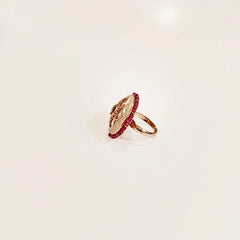 Tarana Polki Ring