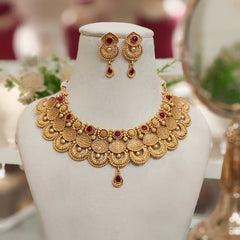 Elma Antique Neckline Set