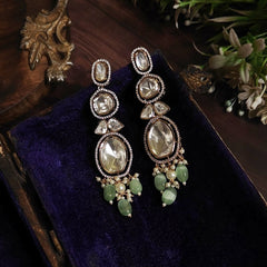 Almeda polki danglers (Mint Green)