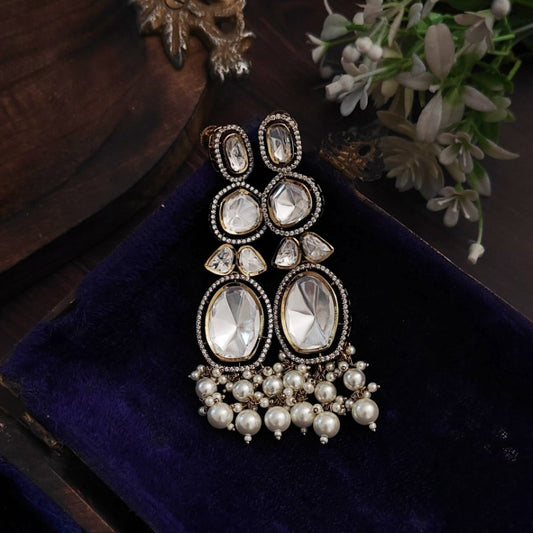 Almeda polki danglers (Green, Hot Pink, Mint Green, pearl)