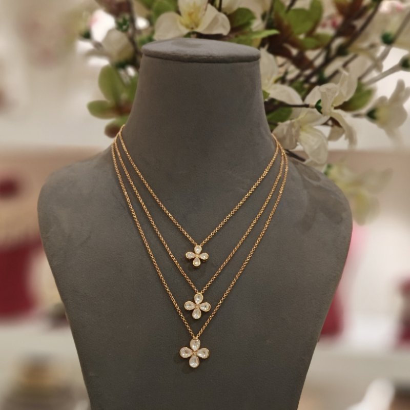 Arnima polki chain set