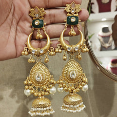 Ashi Heritage Polki Earrings
