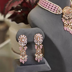 Aaryash Pink Polki Set