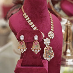 Dhaani Mid lenght polki set