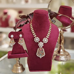 Dhaani Mid lenght polki set