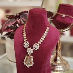 Dhaani Mid lenght polki set