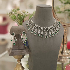 Dehliya green A.d set