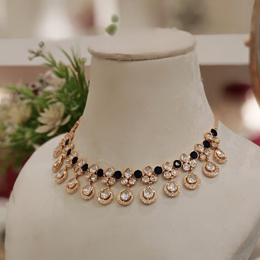 Baani Blue Polki Set