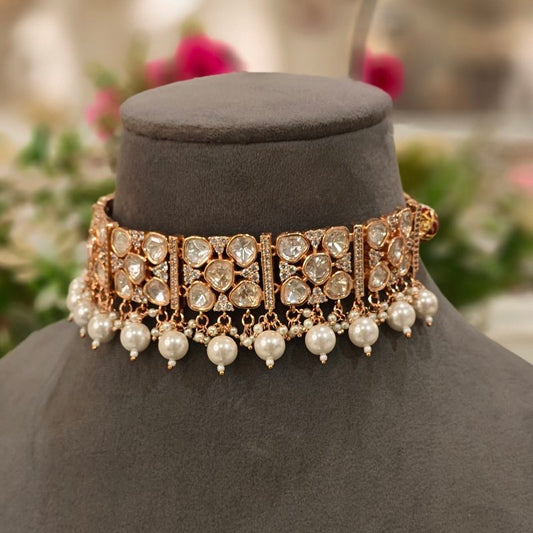 Ayesha polki choker set