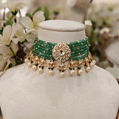 Aroona Paachi kundan choker