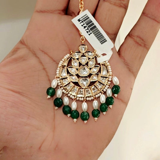 Megha Polki Maangtikka