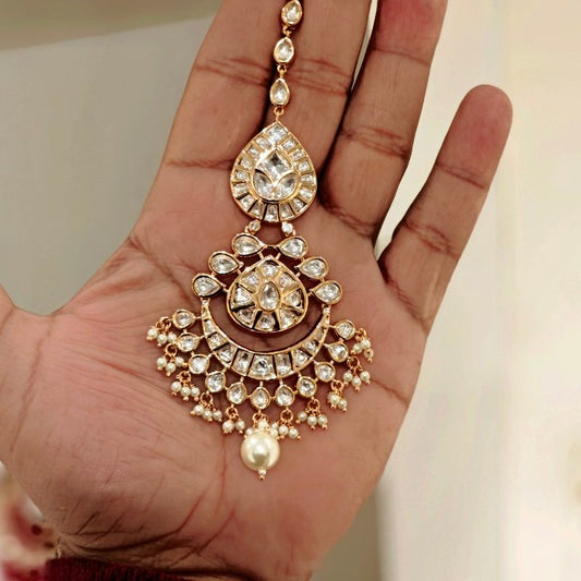 Naina Polki Maangtikka