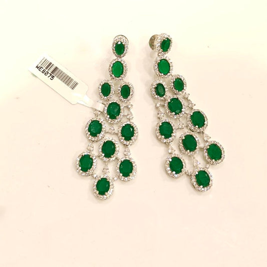 Aliena Green AD earrings