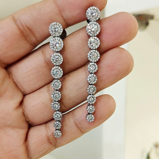 Reha long AD earrings