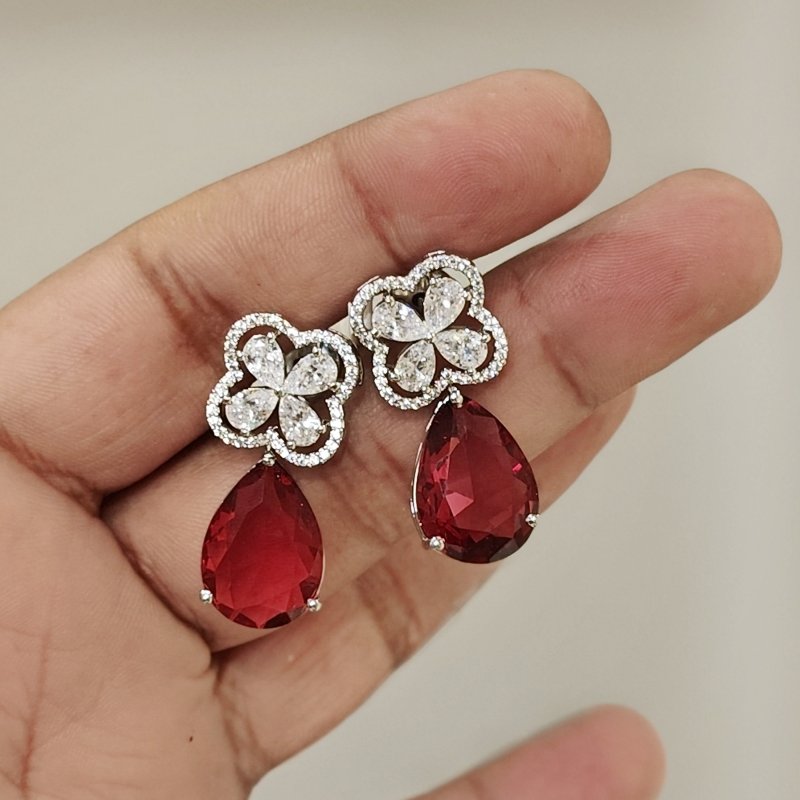 Iliana Ruby Earrings