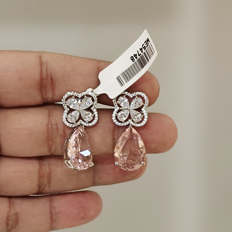 Iliana Pink Earrings