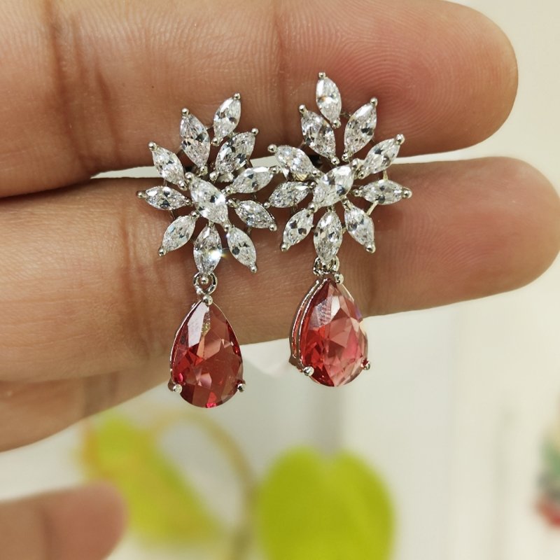 Maria Ruby Earrings