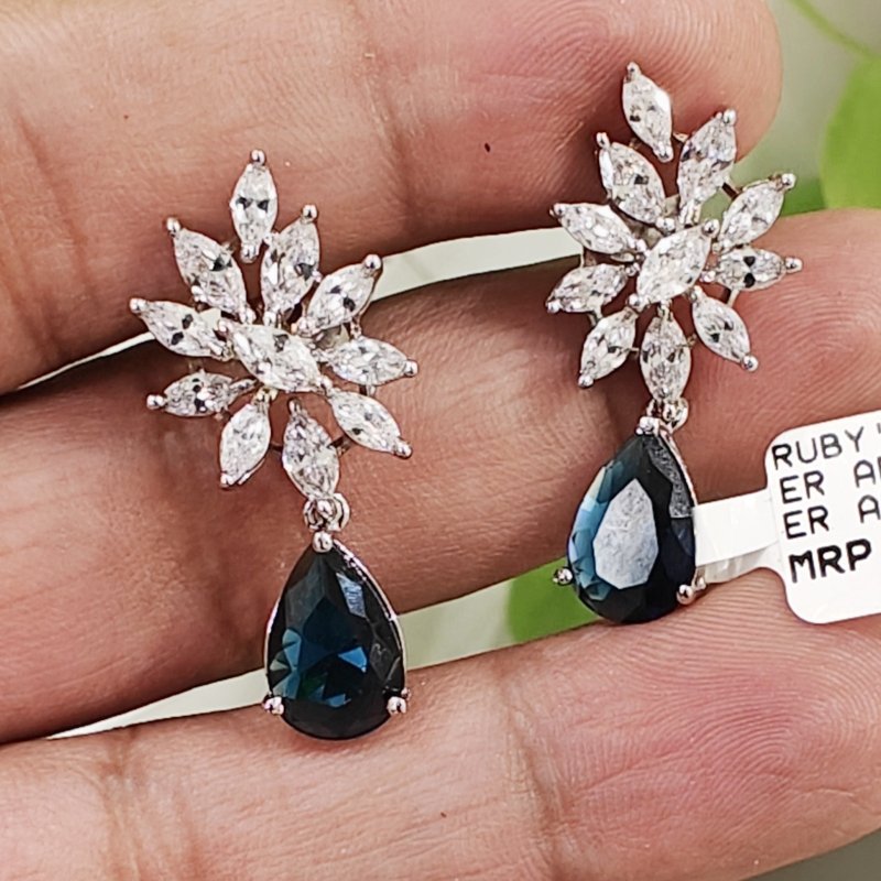 Maria Royal Blue Earrings