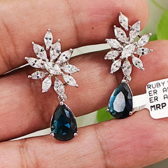 Maria Royal Blue Earrings