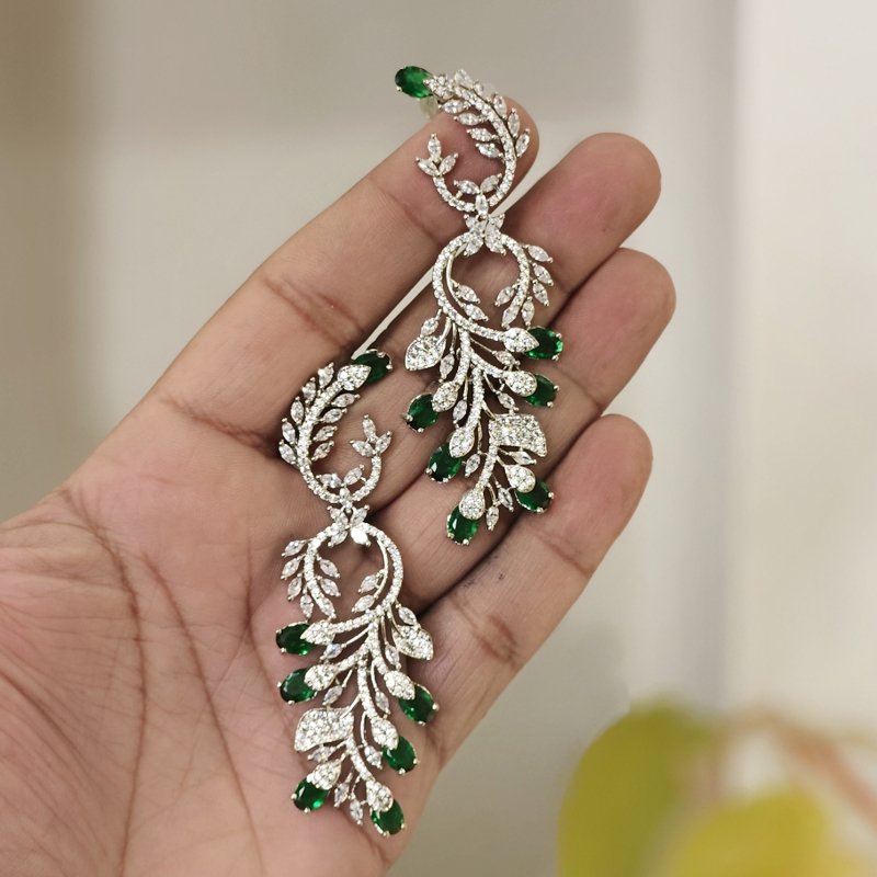 Unicorn Green AD Earrings