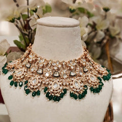 Riveni Polki Necklace Set