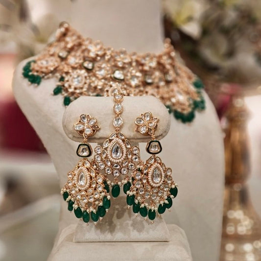 Riveni Polki Necklace Set