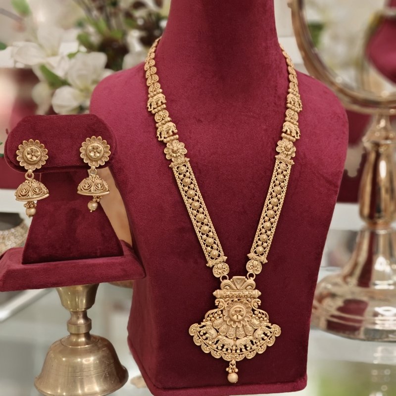 Rabiaa Golden long Set